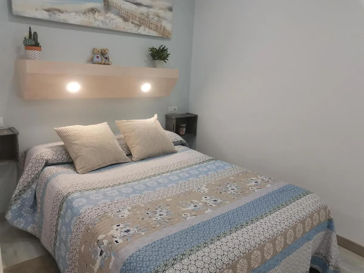 Sunny Cactus Garden Apartment 150M From Beach, Fast Fiber Wifi San Bartolomé
